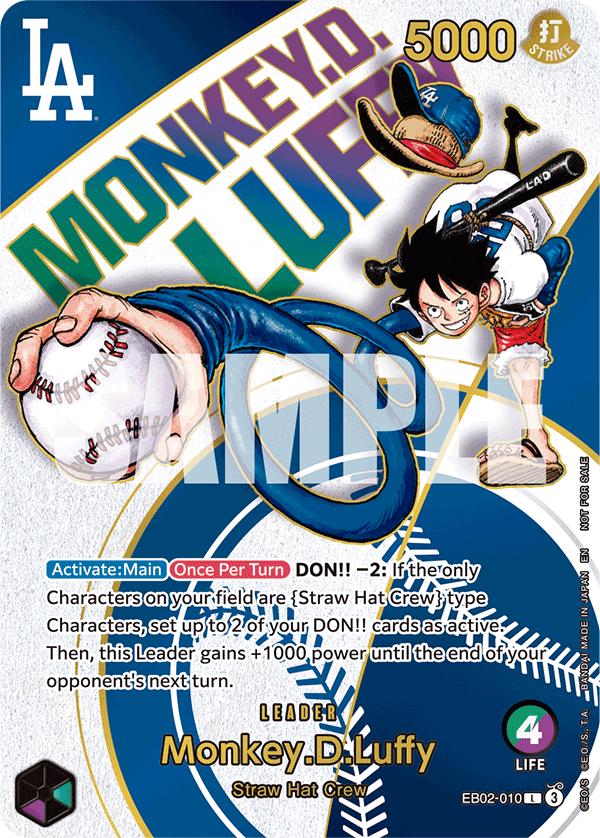 Monkey.D.Luffy, Extra Booster -Anime 25th Collection- #010 Pokémon card