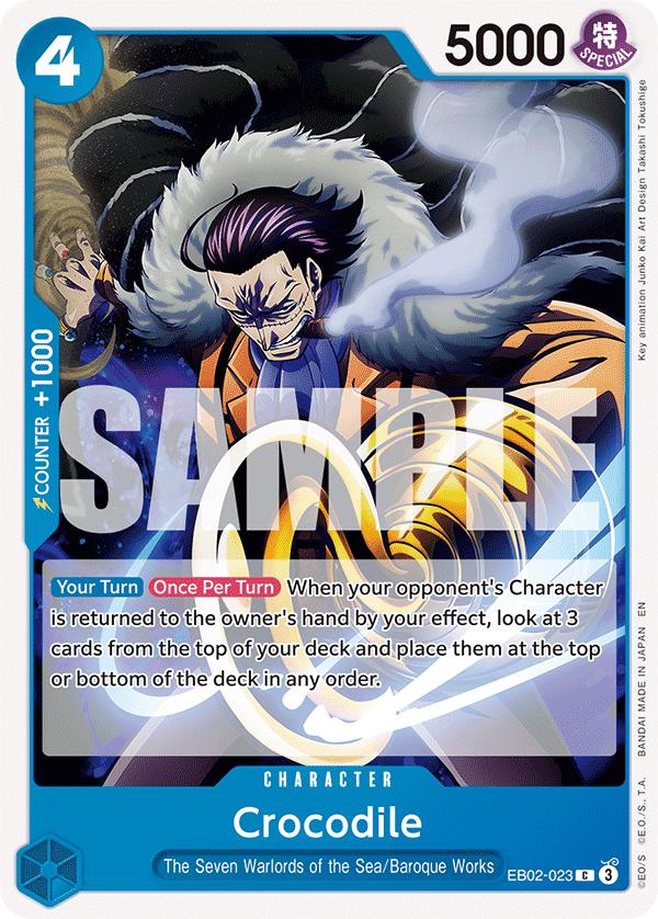 Crocodile, Extra Booster -Anime 25th Collection- #023 Pokémon card