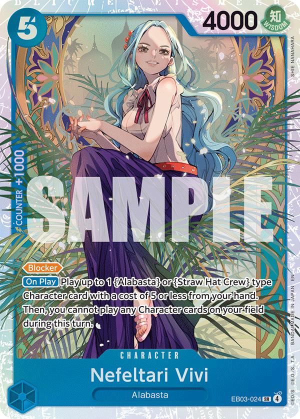 Nefeltari Vivi, Extra Booster -One Piece Heroines Edition- #024 Pokémon card