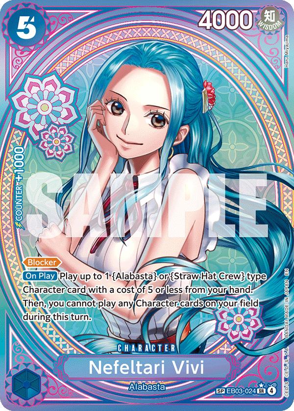 Nefeltari Vivi, Extra Booster -One Piece Heroines Edition- #024 Pokémon card