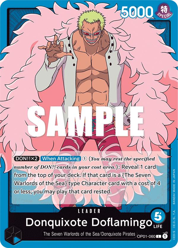 Donquixote Doflamingo, Romance Dawn (Japanese) #060 Pokémon card