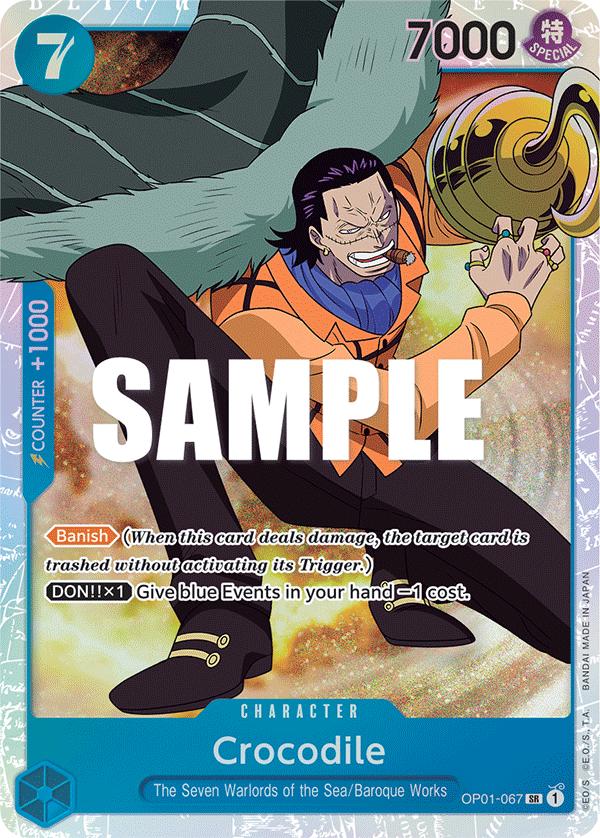 Crocodile, Romance Dawn (Japanese) #067 Pokémon card