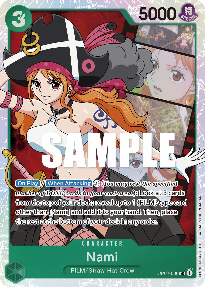 Nami, Paramount War #036 Pokémon card