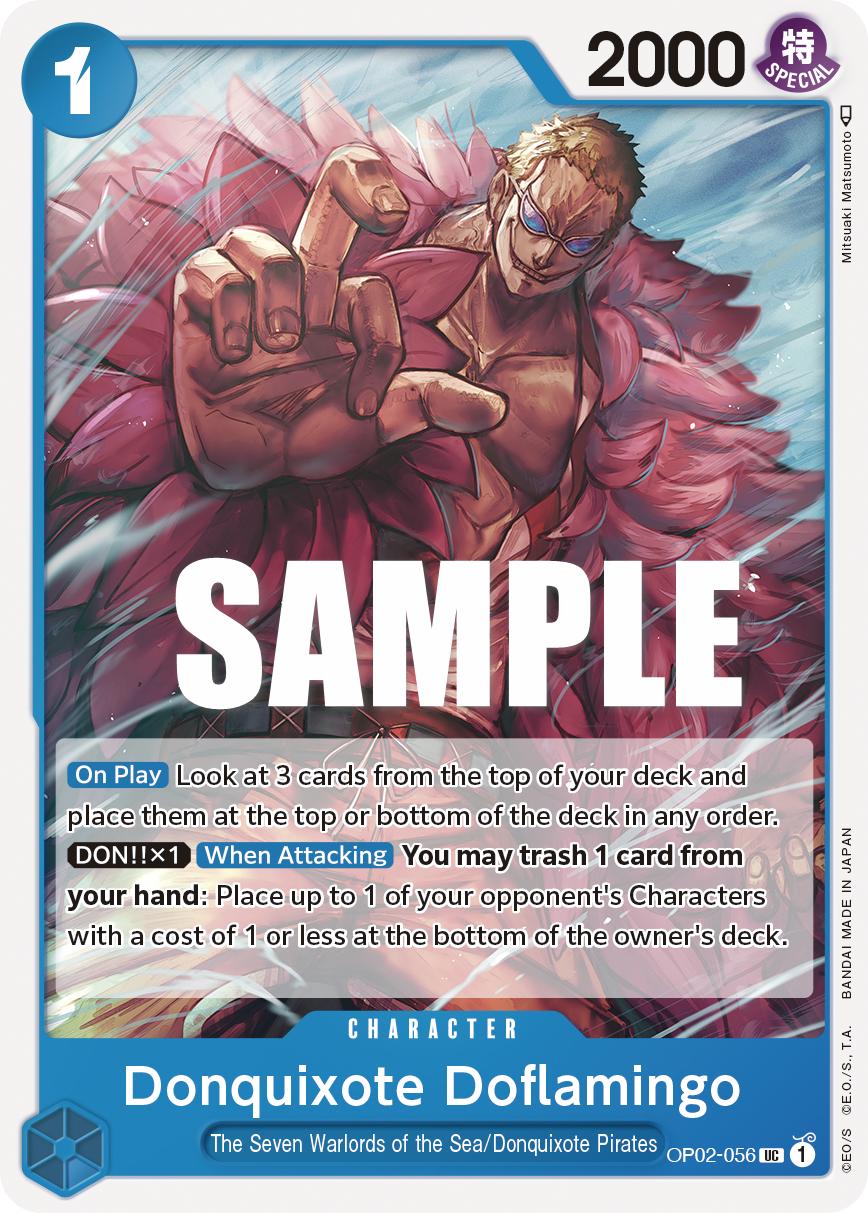 Donquixote Doflamingo, Paramount War #056 Pokémon card