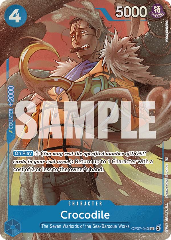Crocodile, 500 Years in the Future #040 Pokémon card