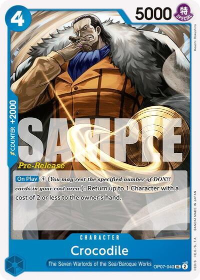 Crocodile, 500 Years in the Future #040 Pokémon card