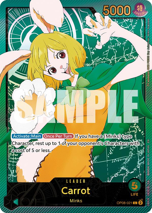 Carrot, Two Legends #021 Pokémon card