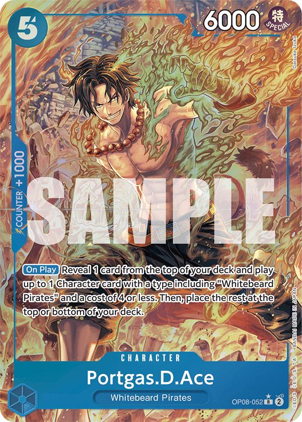 Portgas.D.Ace , Two Legends #052 Pokémon card