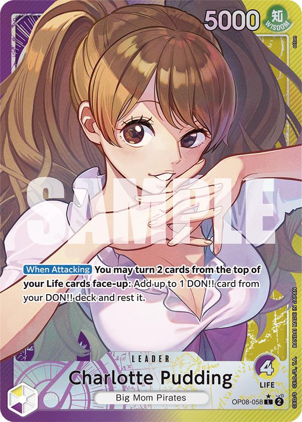 Charlotte Pudding , Two Legends #058 Pokémon card