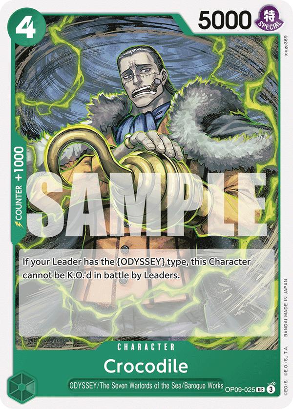 Crocodile, Emperors in the New World #025 Pokémon card