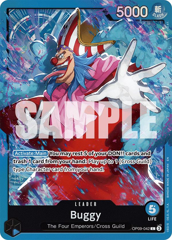 Buggy, Emperors in the New World #042 Pokémon card