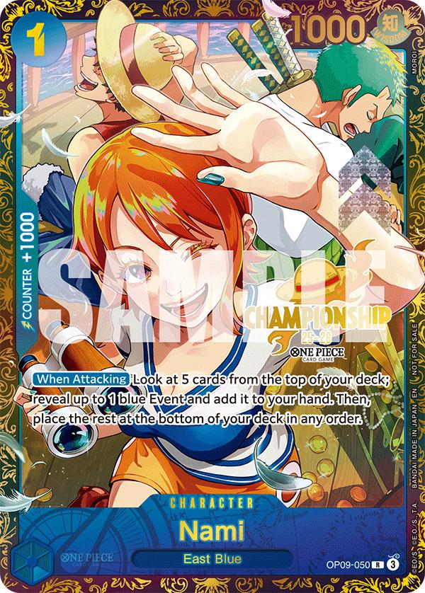 Nami, Emperors in the New World #050 Pokémon card