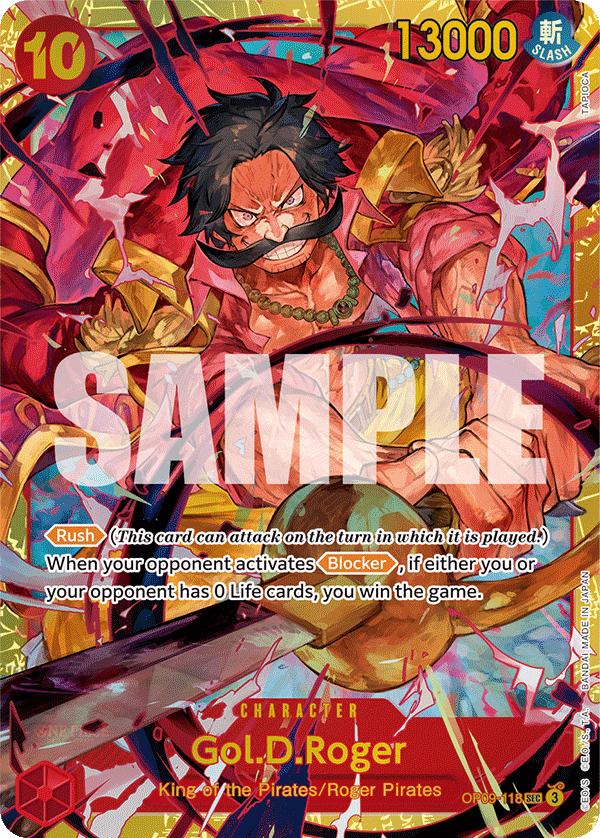 Gol.D.Roger, Emperors in the New World #118 Pokémon card