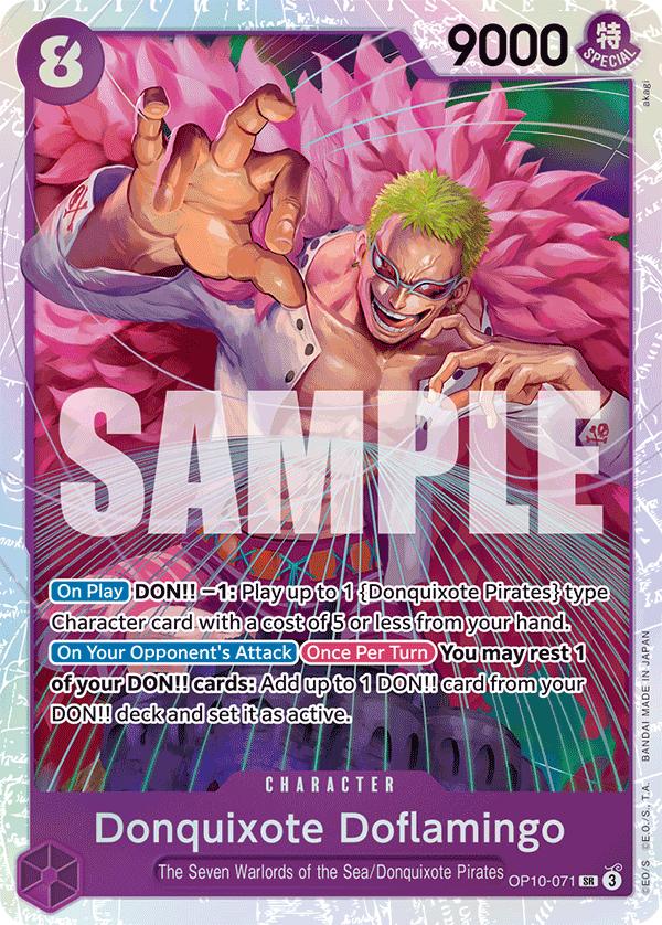 Donquixote Doflamingo, Royal Blood #071 Pokémon card