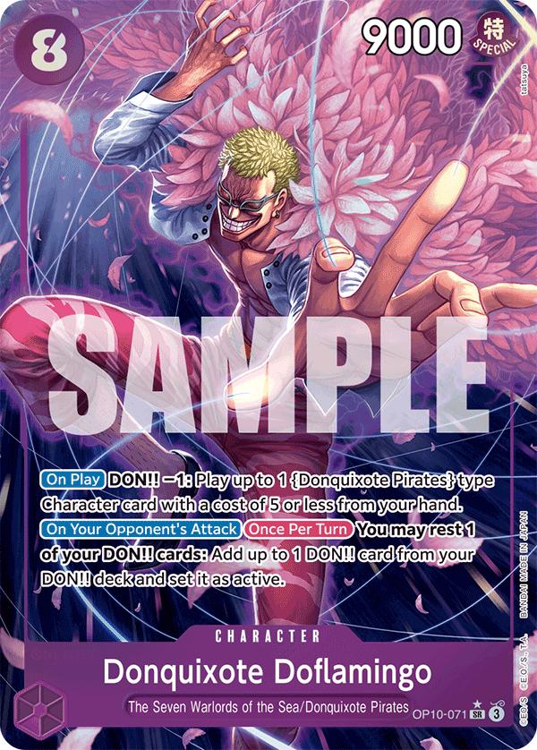 Donquixote Doflamingo, Royal Blood #071 Pokémon card