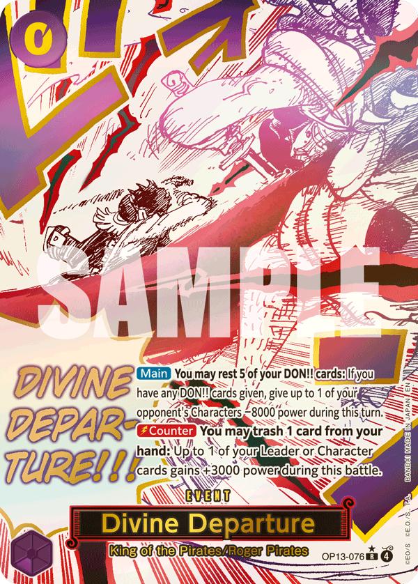 Divine Departure, Carrying on His Will #076 Pokémon card