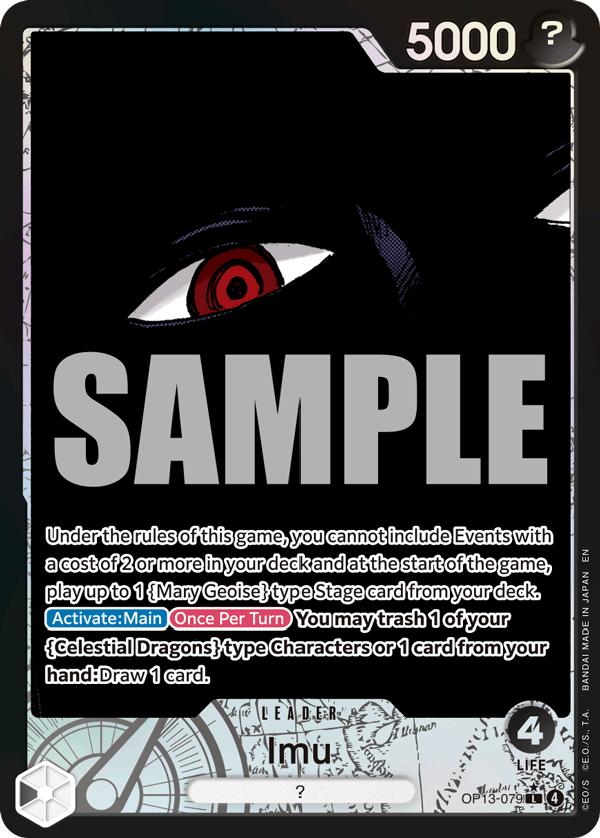 Imu, Carrying on His Will #079 Pokémon card
