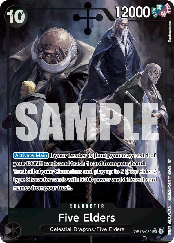 Five Elders, Carrying on His Will #082 Pokémon card