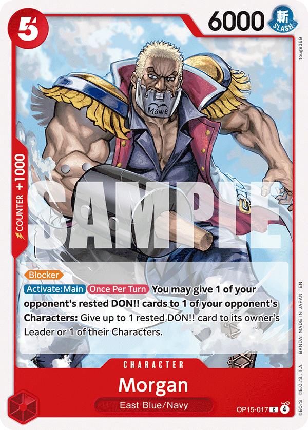 Morgan, EB04-Adventure on Kami's Island #017 Pokémon card