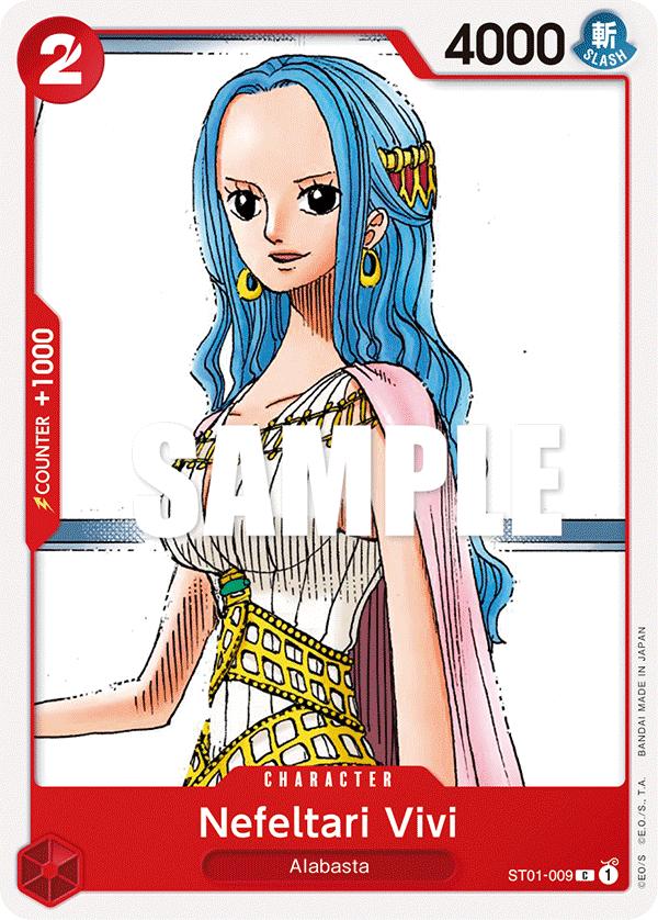 Nefeltari Vivi, Straw Hat Crew (Japanese) #009 Pokémon card