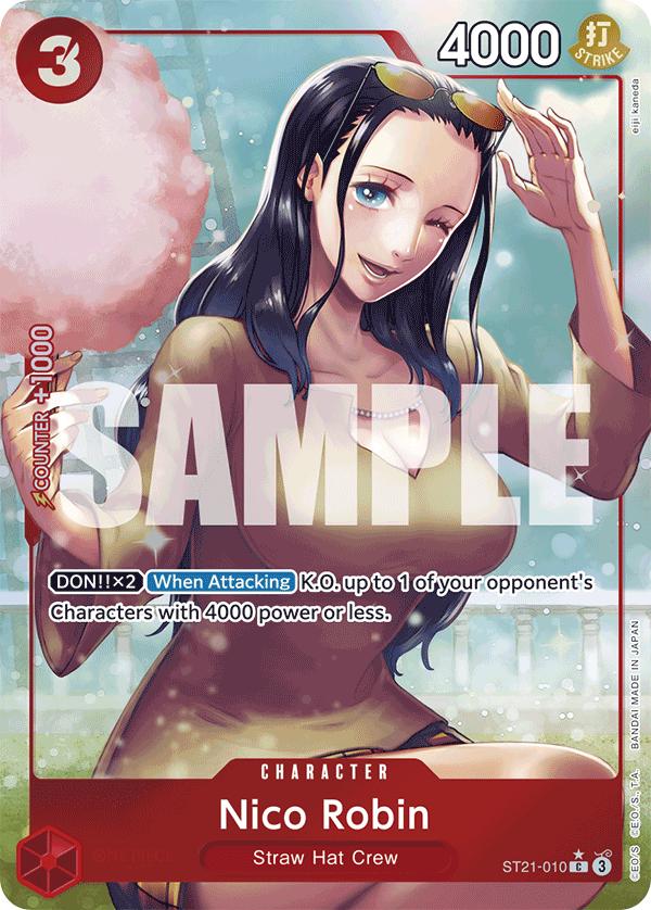 Nico Robin, EX Gear 5 #010 Pokémon card