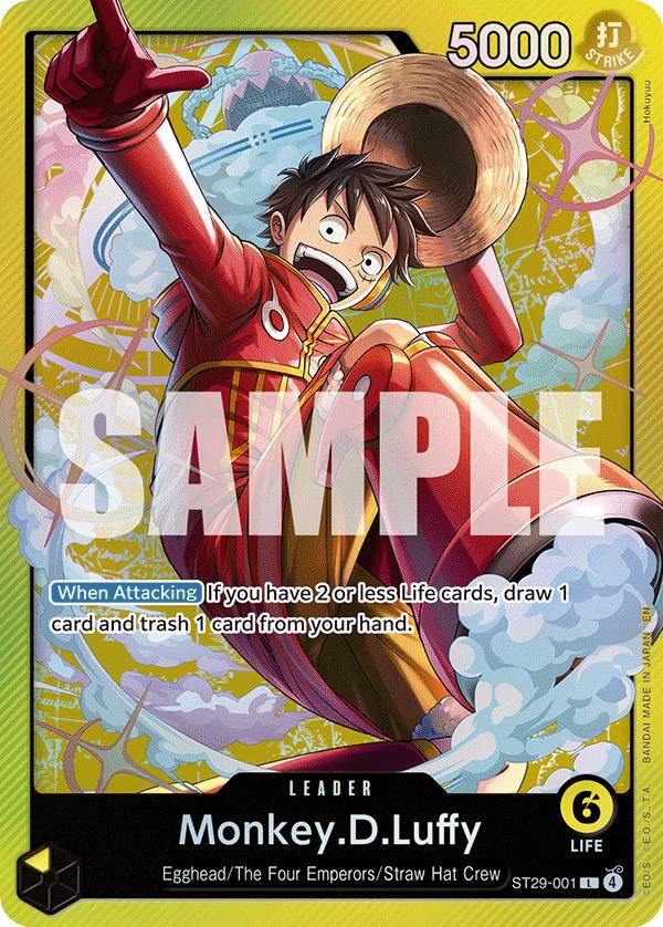 Monkey.D.Luffy, Egghead #001 Pokémon card