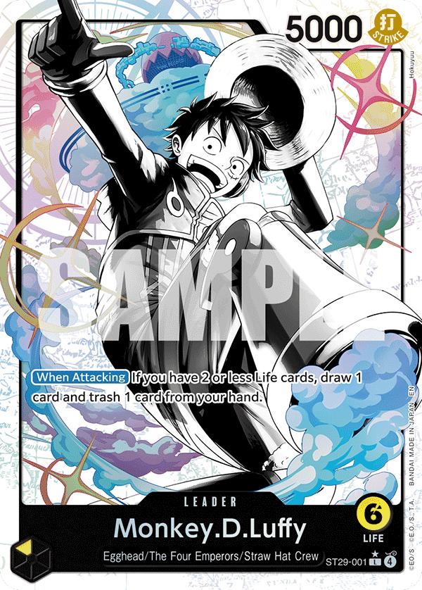 Monkey.D.Luffy, Egghead #001 Pokémon card