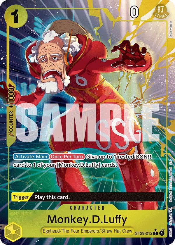 Monkey.D.Luffy, Egghead #012 Pokémon card